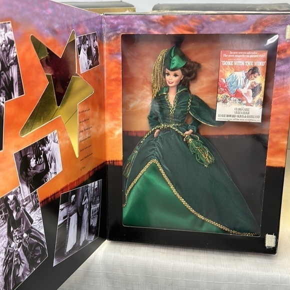 BARBIE AS SCARLETT WITH KEN AS REHETT DOLL COLLECTION - Picture 10 of 13